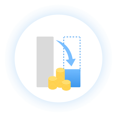 手数料の安さでコスト削減に